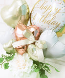 HAPPYBIRTHDAY  Heart  Flower Bouquet (Ivory)【税込】